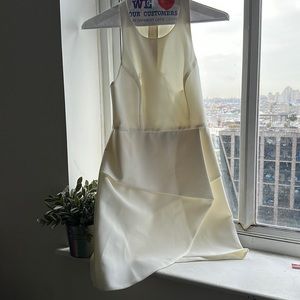 BCBG Maxazria white dress - size 4